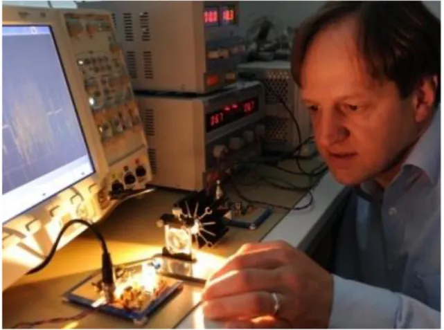 Figura 5. Profesor Harald Haas, pionero en el desarrollo de Li-Fi