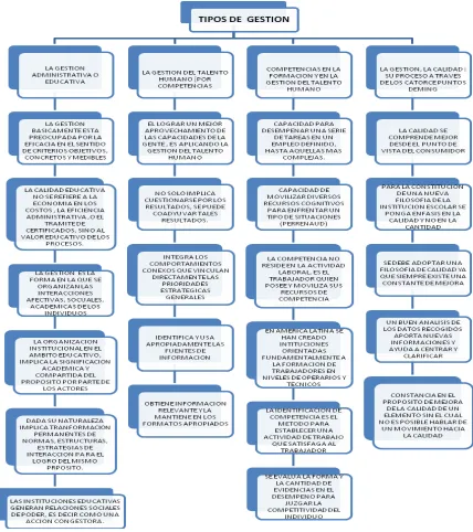 Figura 1. Otros tipos de Gestión considerando el Talento Humano. 