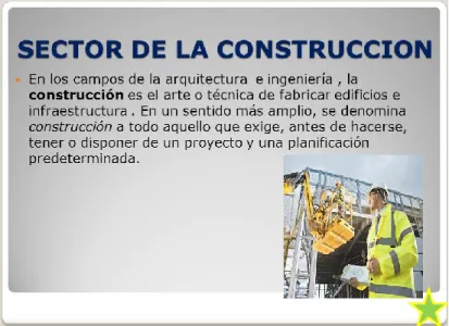 Ilustración 5 Sector económico de la construcción 