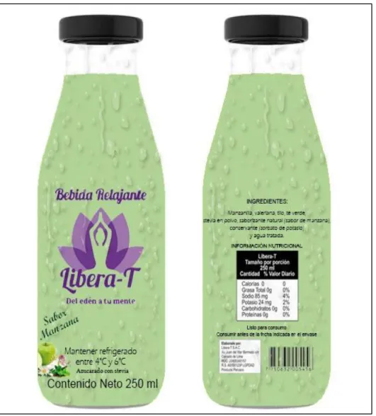 Figura 2. Bebida Libera-T. 