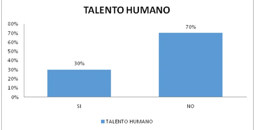 Tabla 7. Resultados proceso talento humano. 