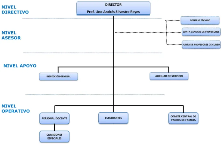 Figura 5: Organigrama estructural del C.E.G.B. CEL 