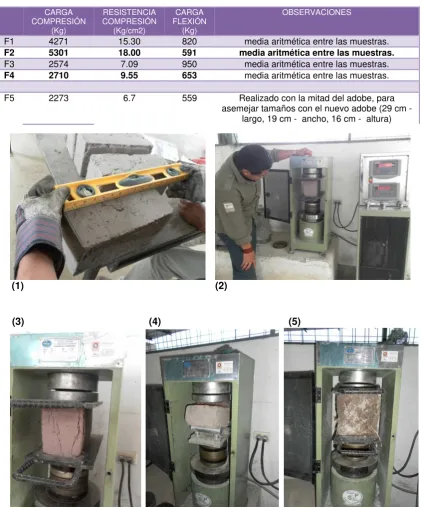 Tabla 9: Analisis de Laboratorio