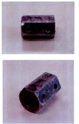 Figura 6.  Acople entre eje  y  motor 
