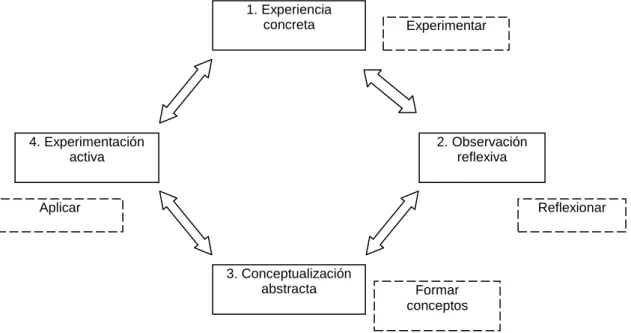 Figura 2. Proceso circular del aprendizaje  
