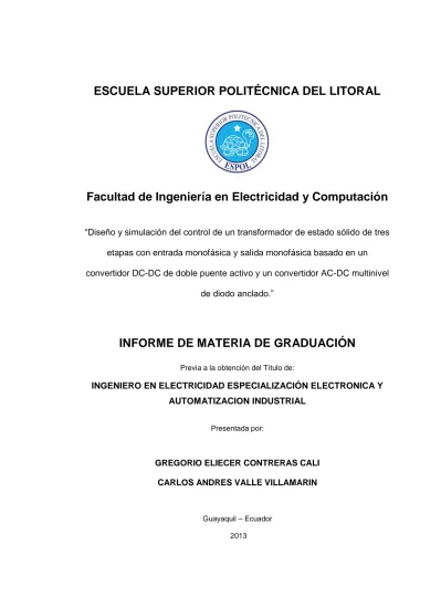 Escuela Superior PolitÉcnica Del Litoral Facultad De Ingeniería En Electricidad Y Computación 4024