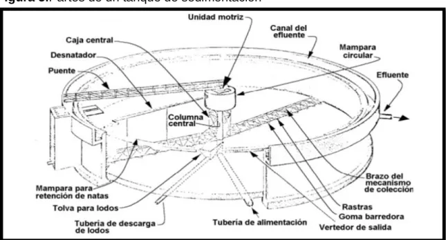Figura 6. Tanque de sedimentación 