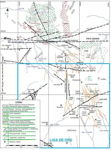 FIGURA 09. Mapa Tectónico de la zona del Proyecto 