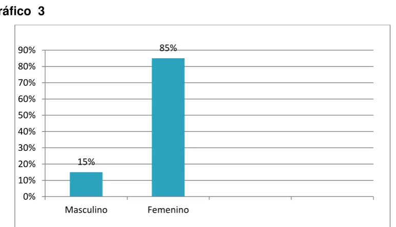 Tabla 3. Sexo 