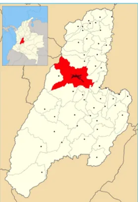 Figura 1 Localización General (Heyley ) (Wikipedia) 