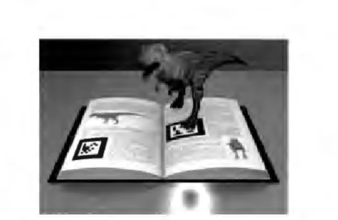 Fig. 5:  Experiencia en  los libros con  realidad aumentada 
