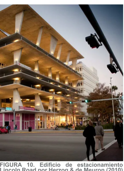FIGURA 10. Edificio de estacionamiento Lincoln Road por Herzog & de Meuron (2010)