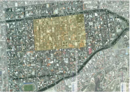 FIGURA 26. Imagen satelital del centro de la ciudad de Loja