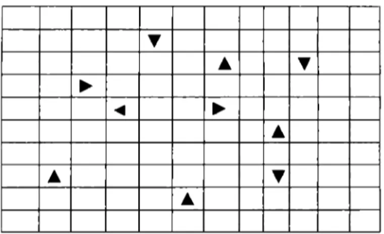 Fig. 3.2 Representación de la malla de movimiento  3.1.1  Presas 