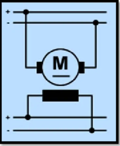 Figura 10: Motor de excitación independiente               