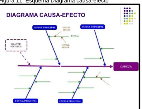 Figura 11. Esquema Diagrama causa-efecto 