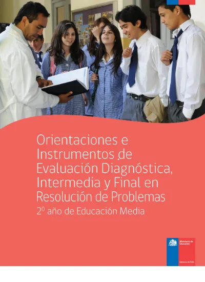 Orientaciones E Instrumentos De Evaluación Diagnóstica Intermedia Y Final En Resolución De 4847