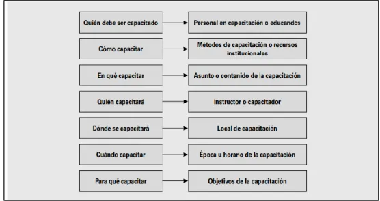 Figura 5 Programa de capacitación 