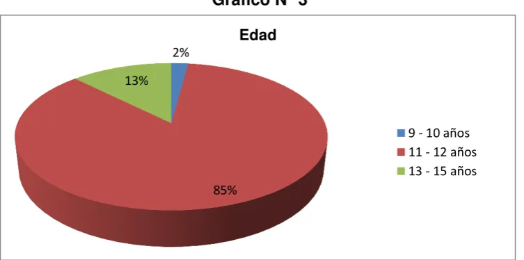 Tabla N° 3 