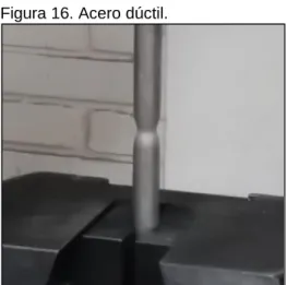 Figura 16. Acero dúctil. 