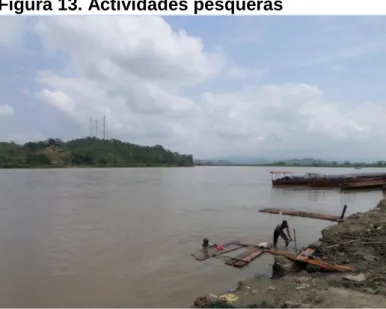 Figura 13. Actividades pesqueras 