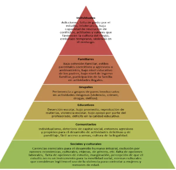 Figura 2: Pirámide de la violencia. 