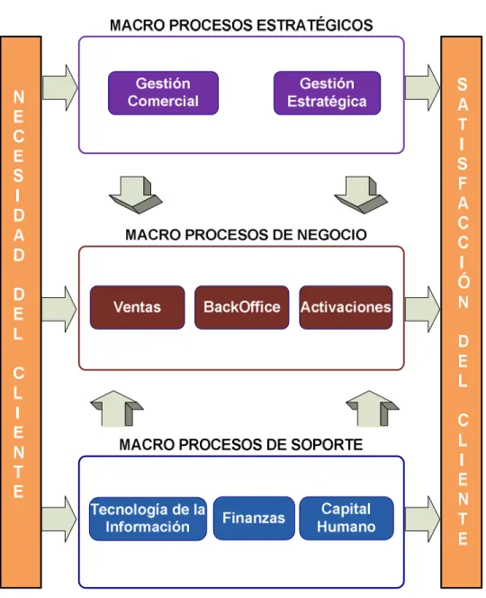 Gráfico 12. Macro Procesos 