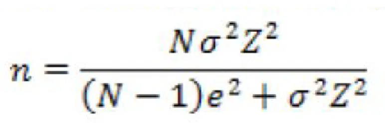 Tabla 3: Datos para determinar “n” 