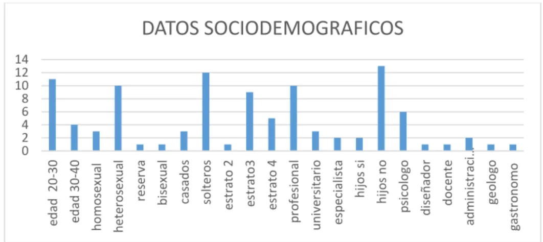 Figura 6. Datos sociodemográficos 