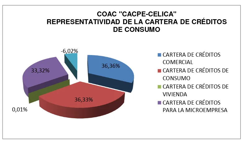 Figura 3: Representatividad de la Cartera de Créditos de Consumo 