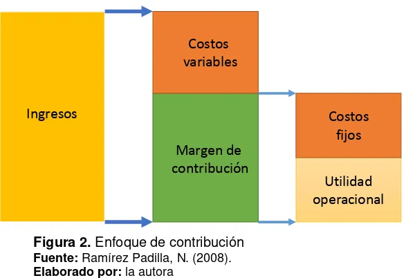 Figura 2. Enfoque de contribución Fuente: Ramírez Padilla, N. (2008). 