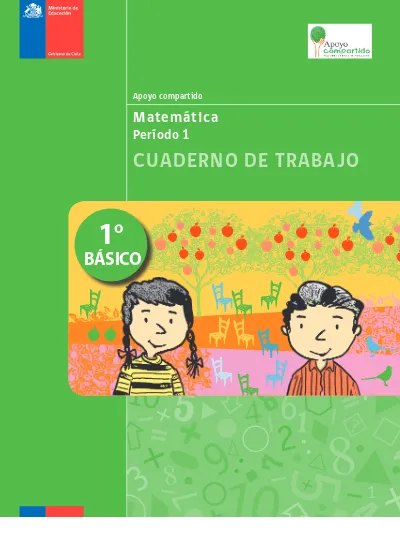 Apoyo Compartido. Matemática Período 1 CUADERNO DE TRABAJO BÁSICO