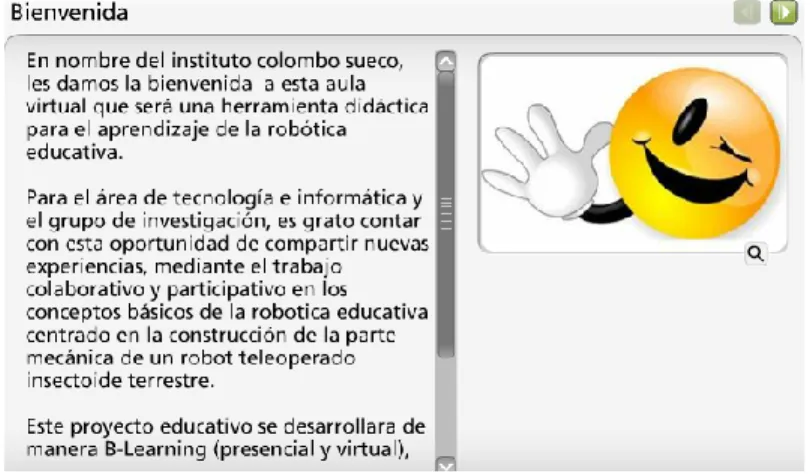 Ilustración 14. Bienvenida - Modulo introductorio 