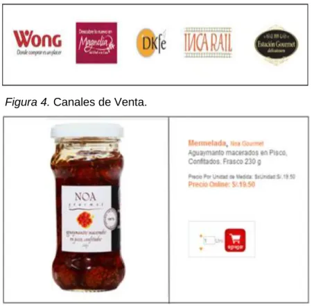 Figura 4. Canales de Venta. 