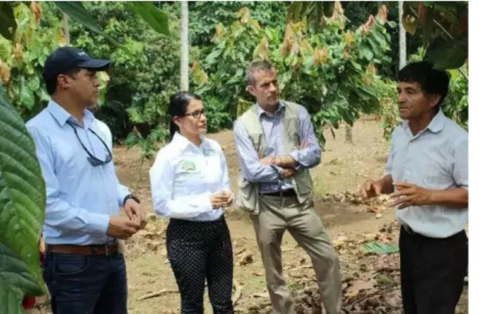 Foto tomada por Mauricio Romo, noviembre 11 de 2017 Imagen 7. Visita Embajador de Canadá Dr