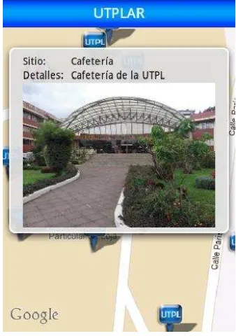 Fig.  18. Función Paradas Bus UTPL – UTPLAR 