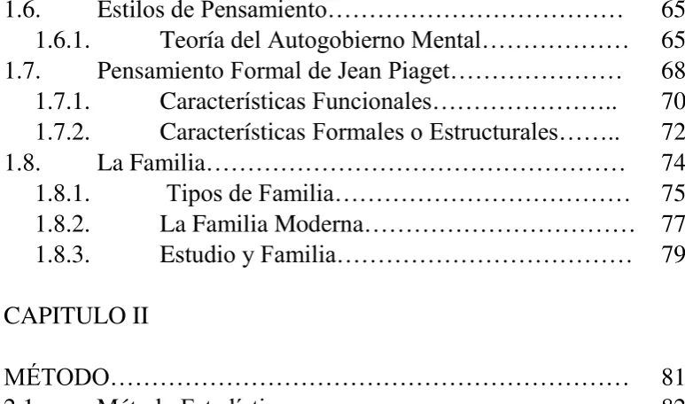 Tabla 3.1.1. Respuestas Correctas en la Prueba de Tolt………. 