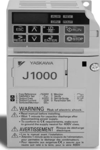 Figura No 7. Variador de velocidad Yaskawa