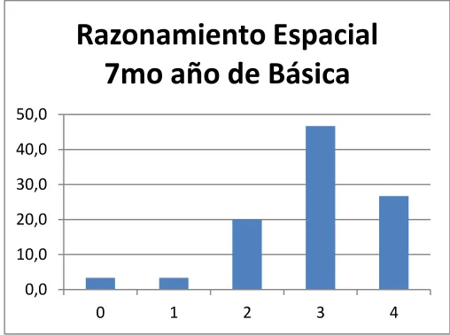 TABLA #10 Razonamiento espacial 7mo año de básica 