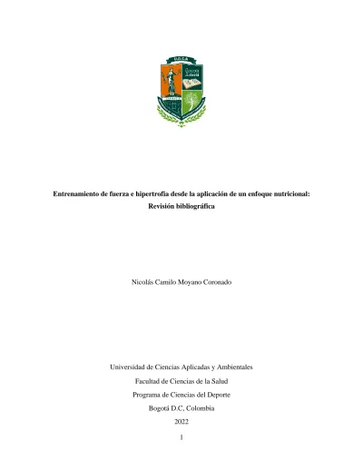 Metodología - Entrenamiento De Fuerza E Hipertrofia Desde La Aplicación ...