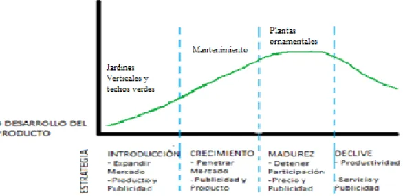 Figura 9. Ciclo de Vida del Producto. 