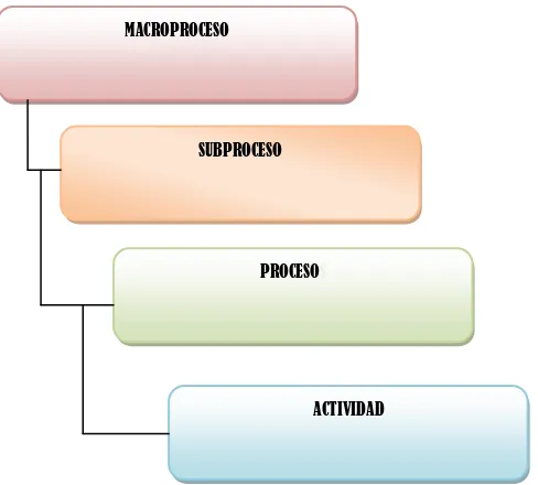 Figura 9. Jerarquía de los procesos 