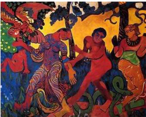 Figura 12. Henry Matisse , La danza, 1906 