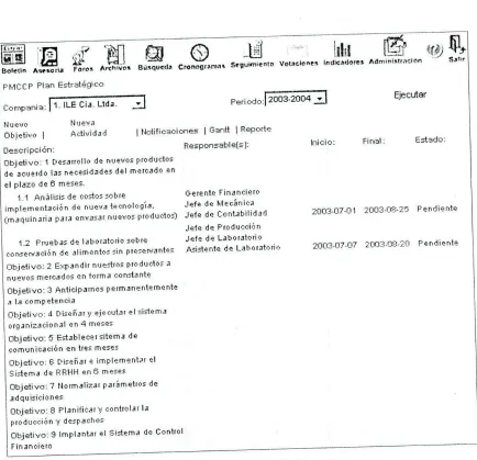 Figura 1.14 Forrnulario de Plan Estratégico