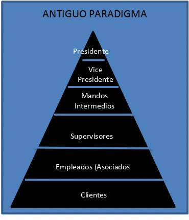 Figura Nº  1 Modelo de gestión vertical                        