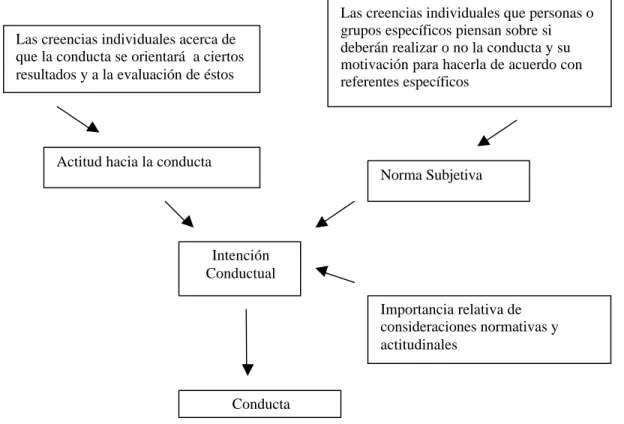 Figura 8. Determinantes de la conducta 