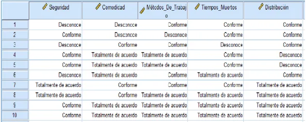 Figura 17. Respuestas de encuestados. 