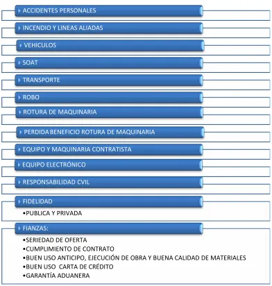 Figura 8. CUADRO DE RAMOS APROBADOS PARA SWEADEN COMPAÑÍA DE SEGUROS Y      REASEGUROS S.A