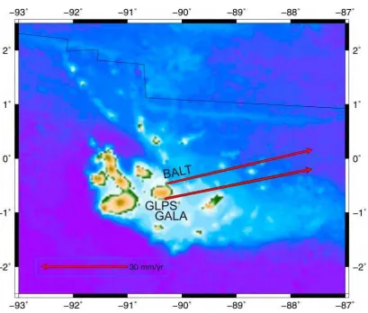 Figura 31: Modelo VEC_EC en el archipiélago de Galápagos. 