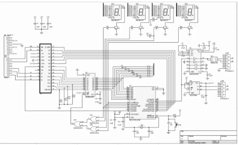 Figura 2.1: Diagrama  Eléctrico de la Tarjeta convertidora S/D. 